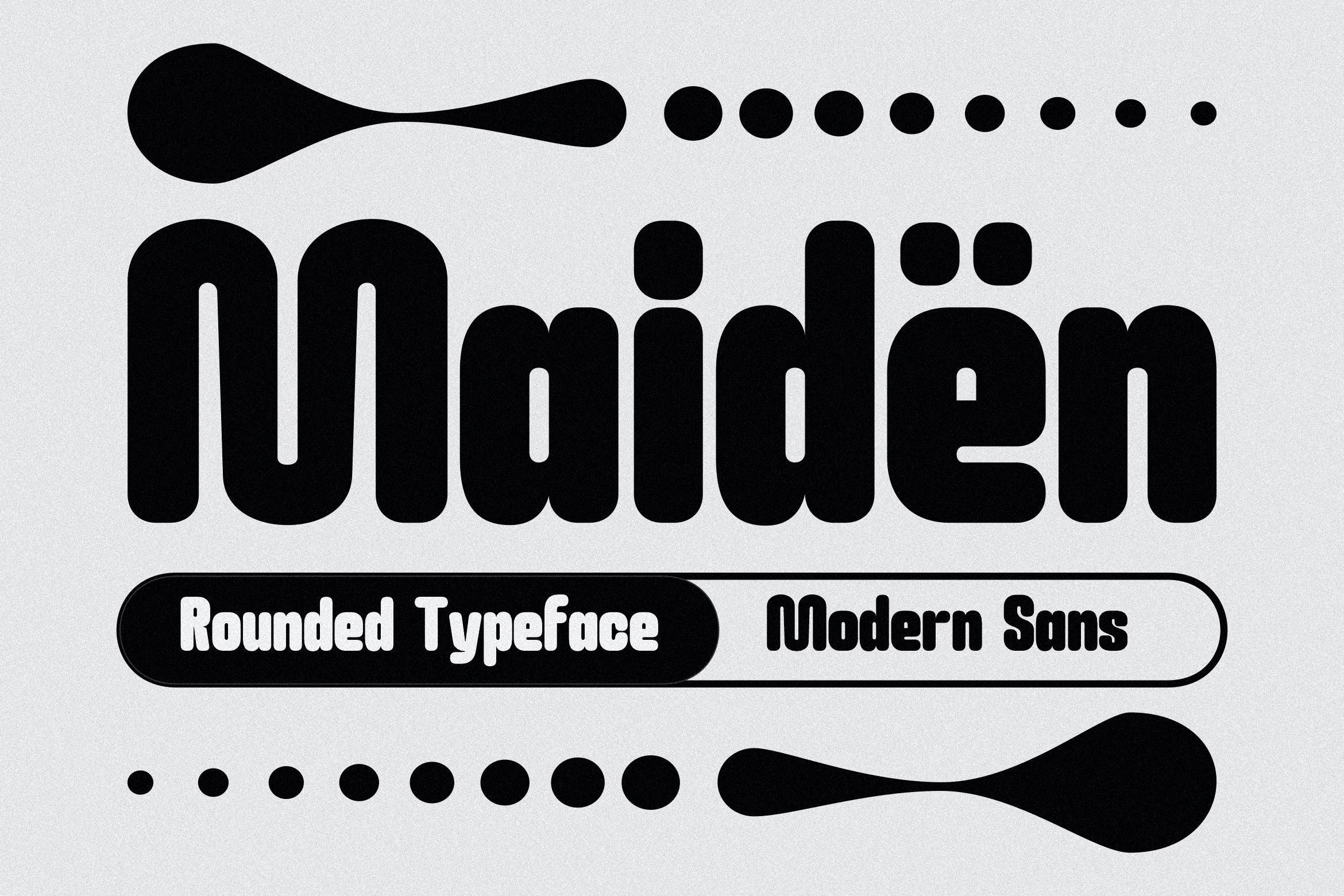 Шрифт Maiden