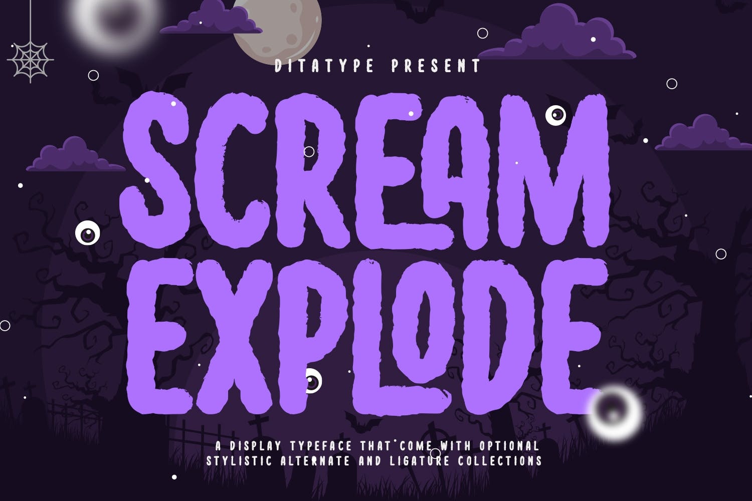 Шрифт Scream Explode