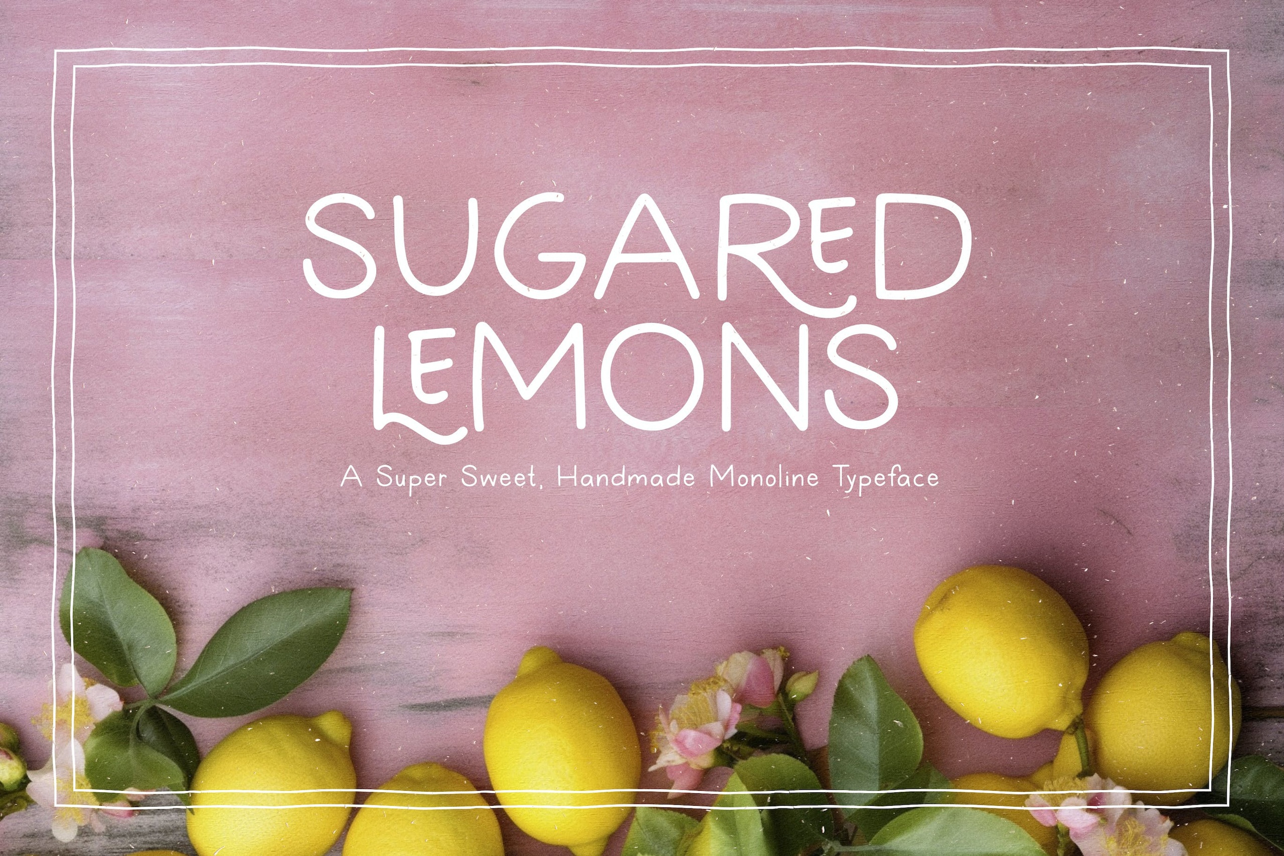 Шрифт Sugared Lemons