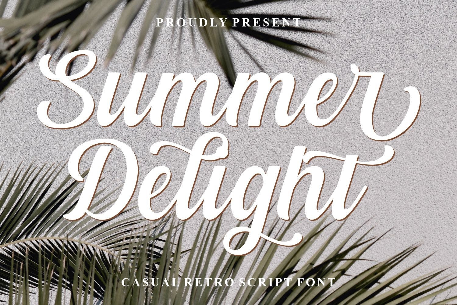 Шрифт Summer Delight