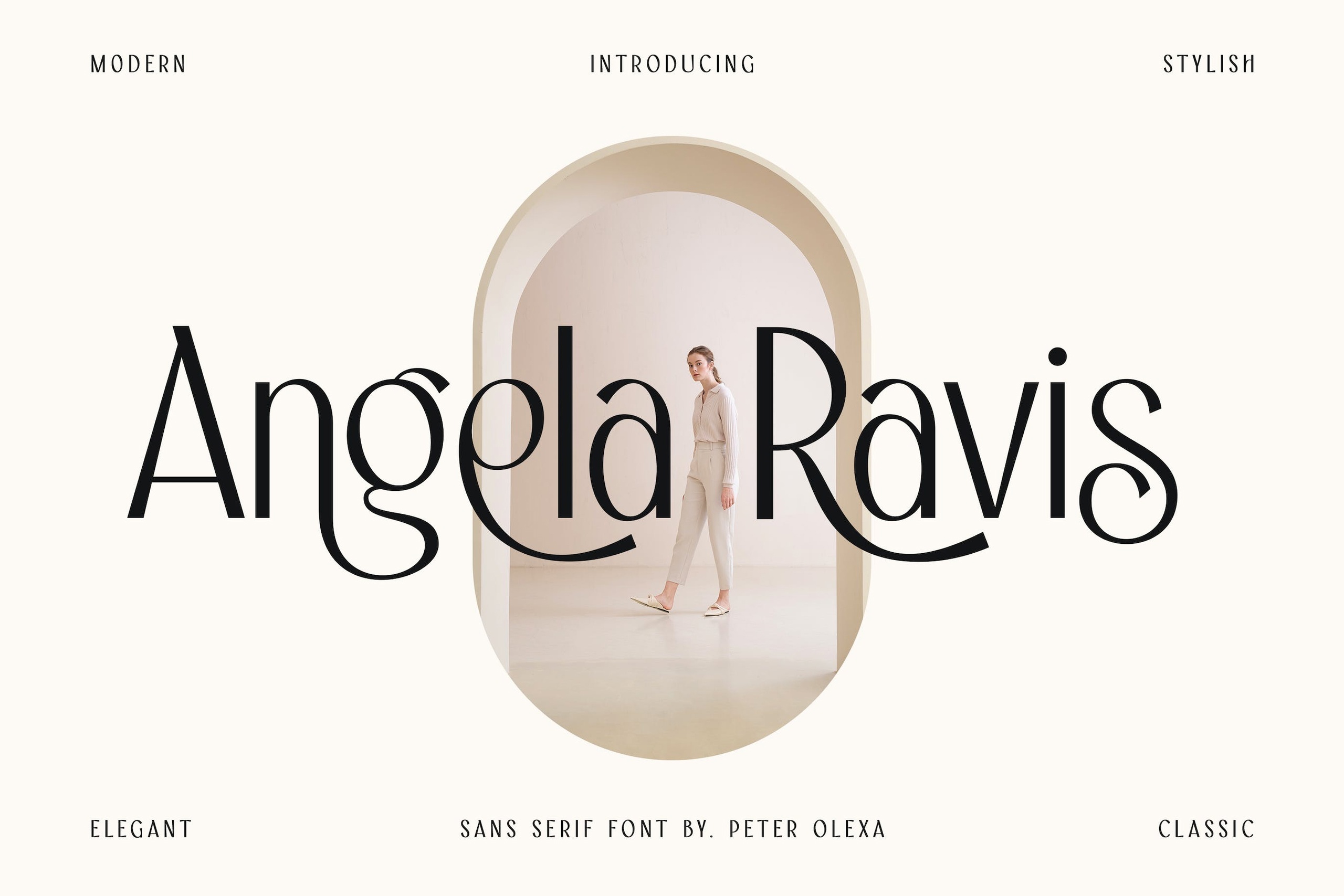 Шрифт Angela Ravis
