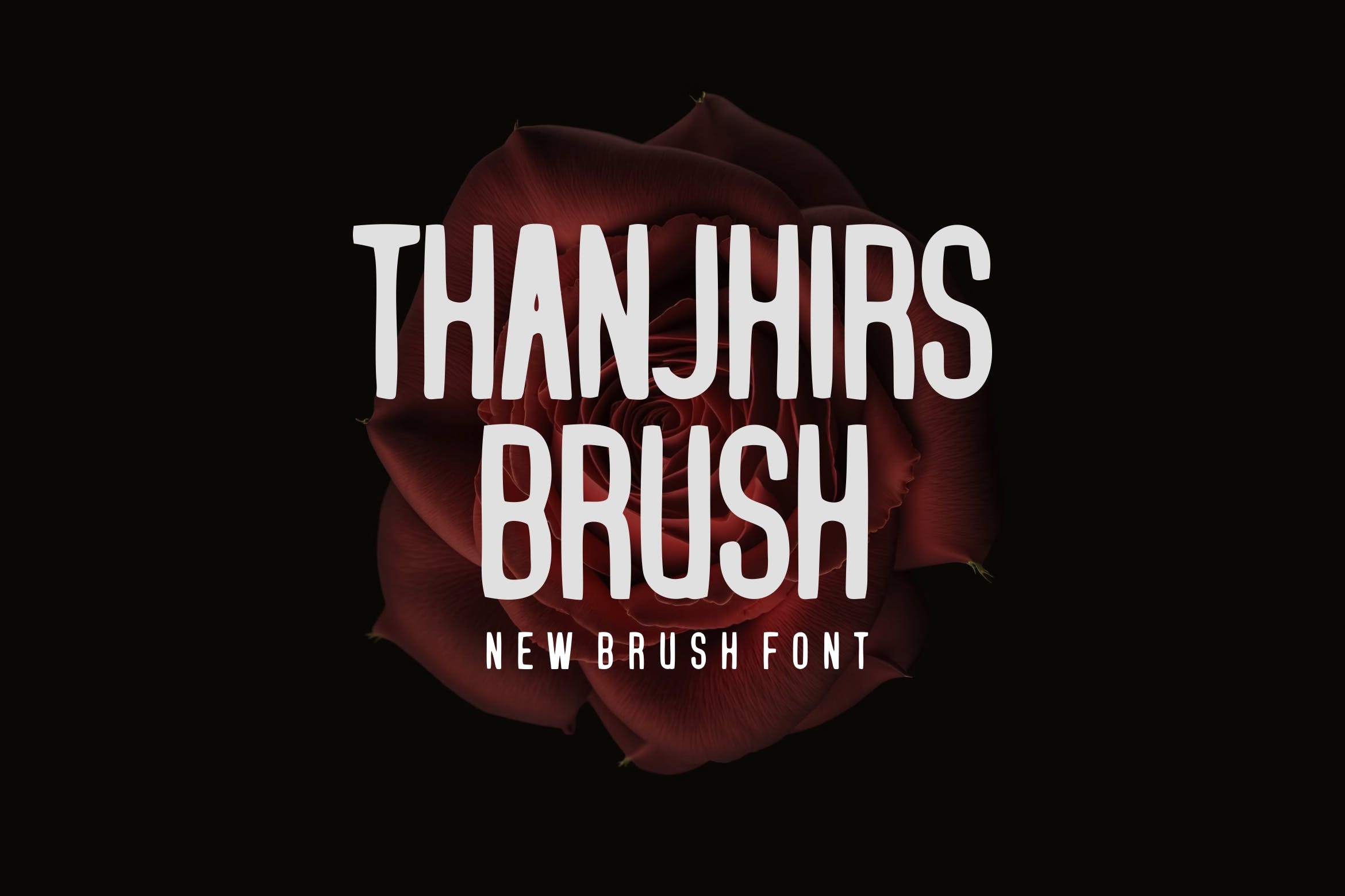 Шрифт Thanjhirs Brush