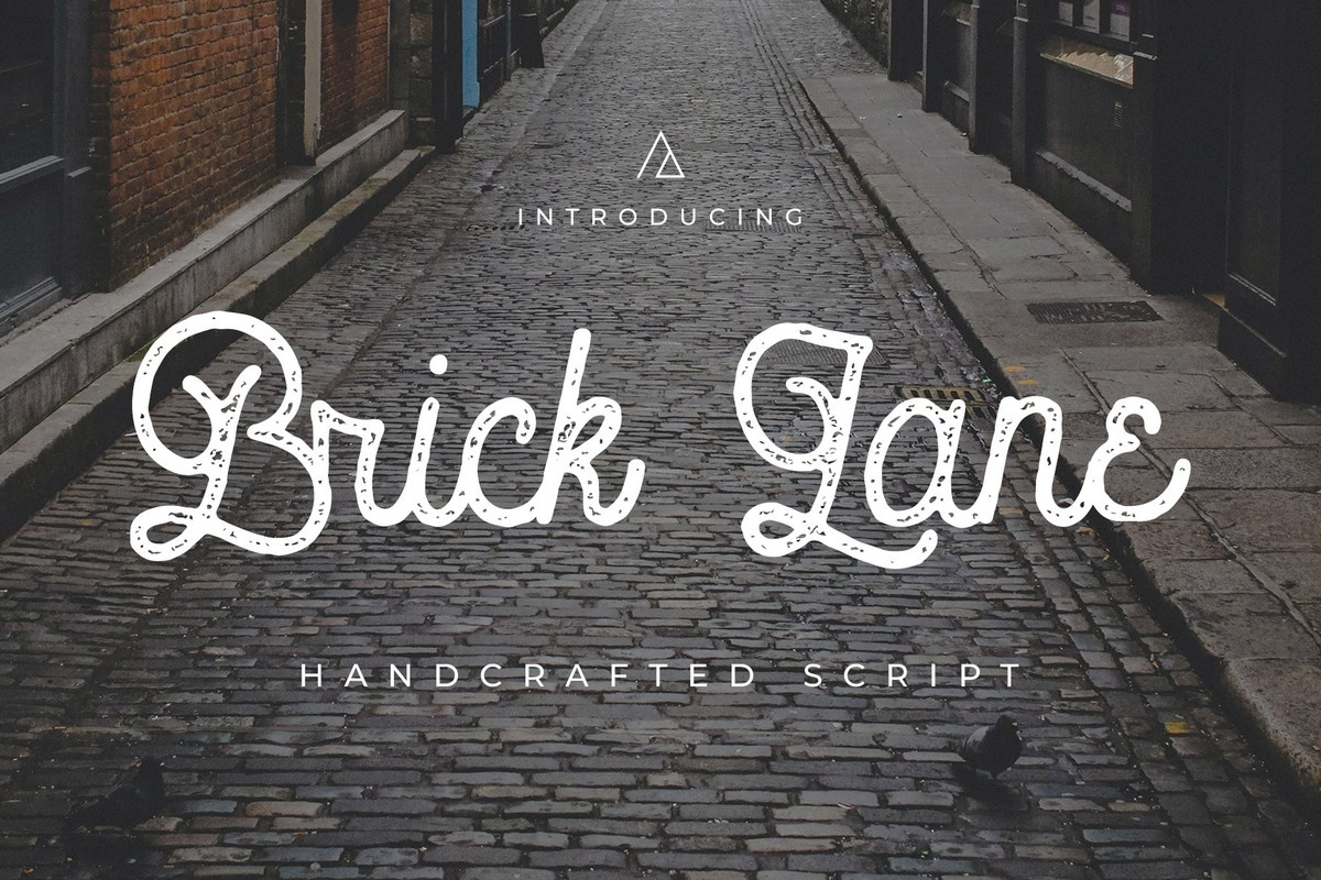 Шрифт Brick Lane