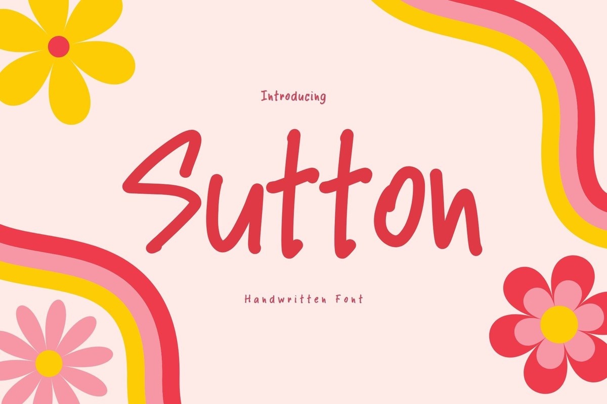 Шрифт Sutton