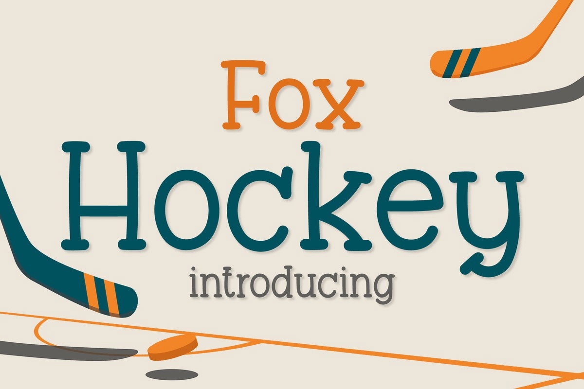 Шрифт Fox Hockey
