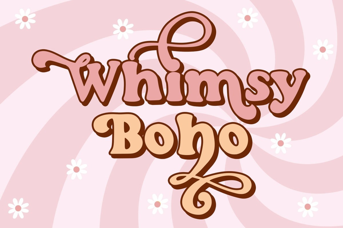 Шрифт Whimsy Boho