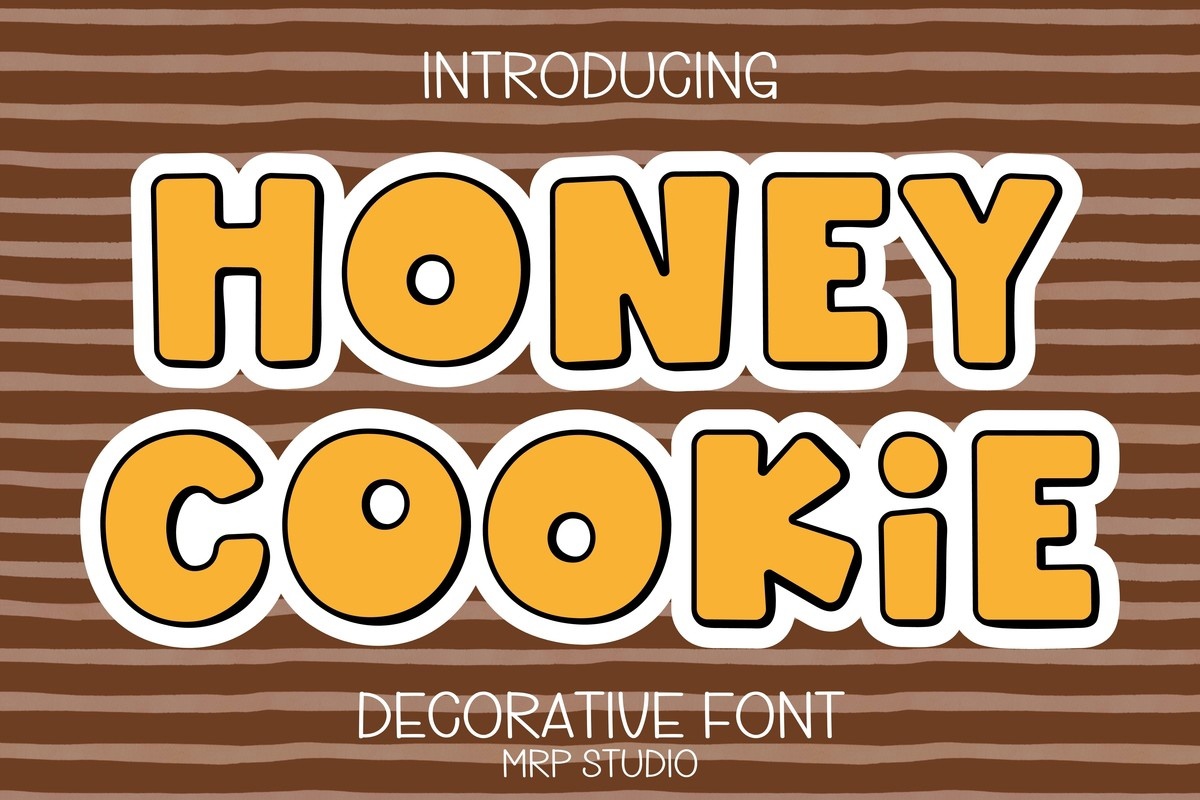 Шрифт Honey Cookie