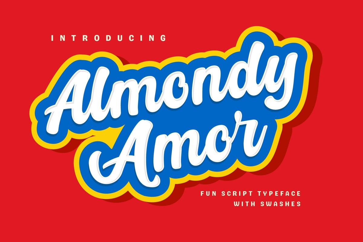 Шрифт Almondy