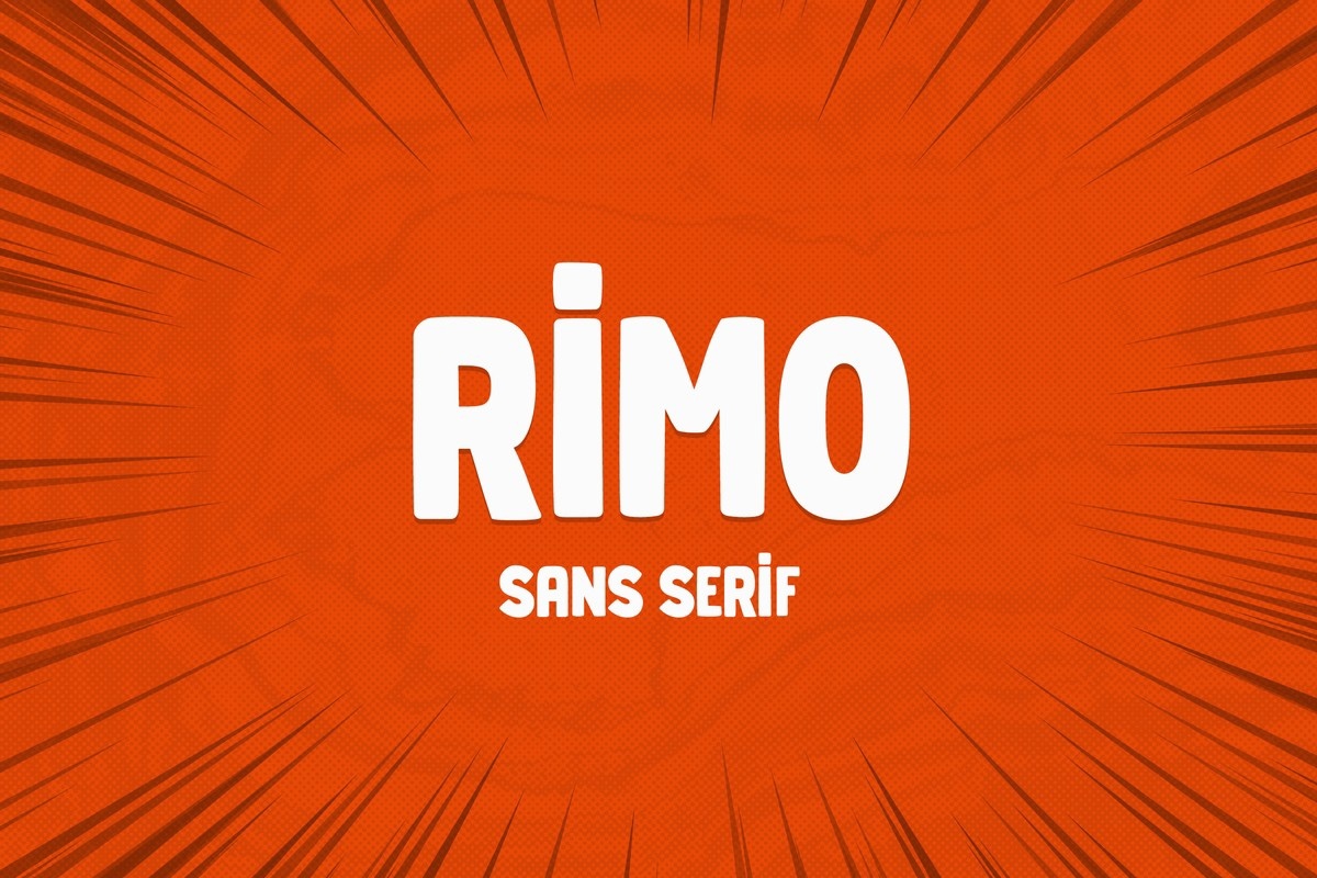 Шрифт Rimo
