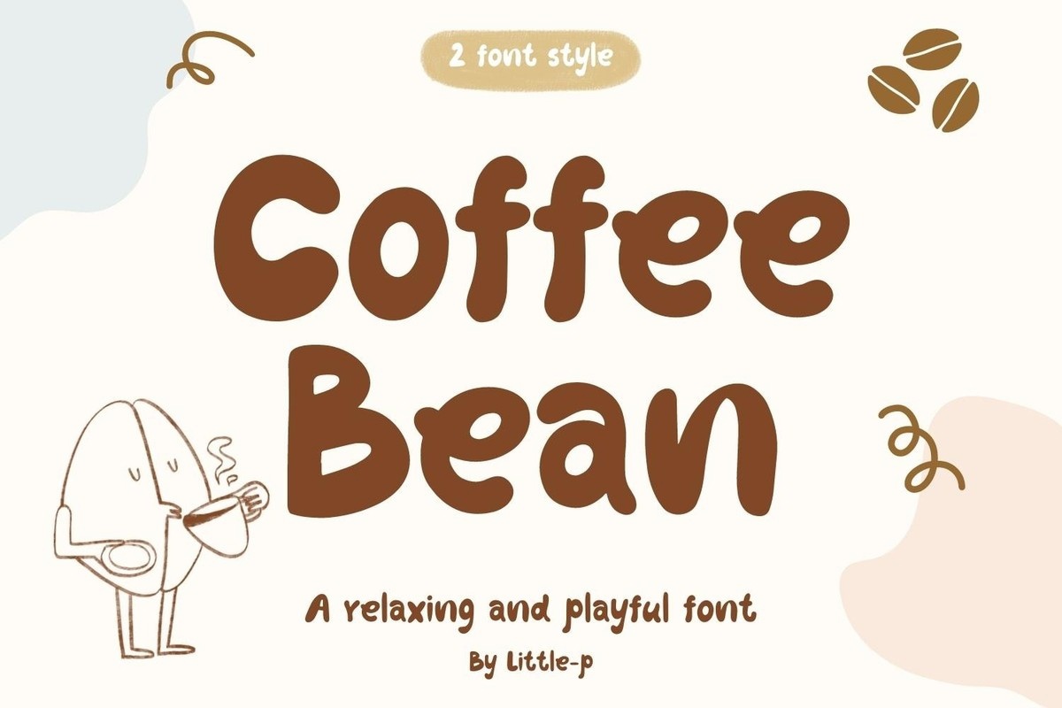 Шрифт Coffee Bean