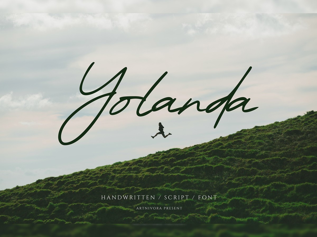 Шрифт Yolanda