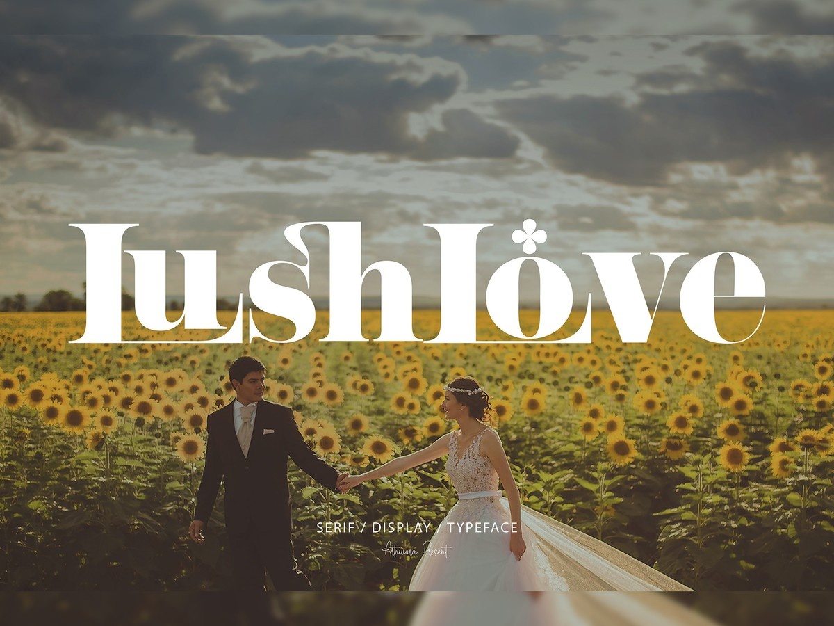 Шрифт Lush Love