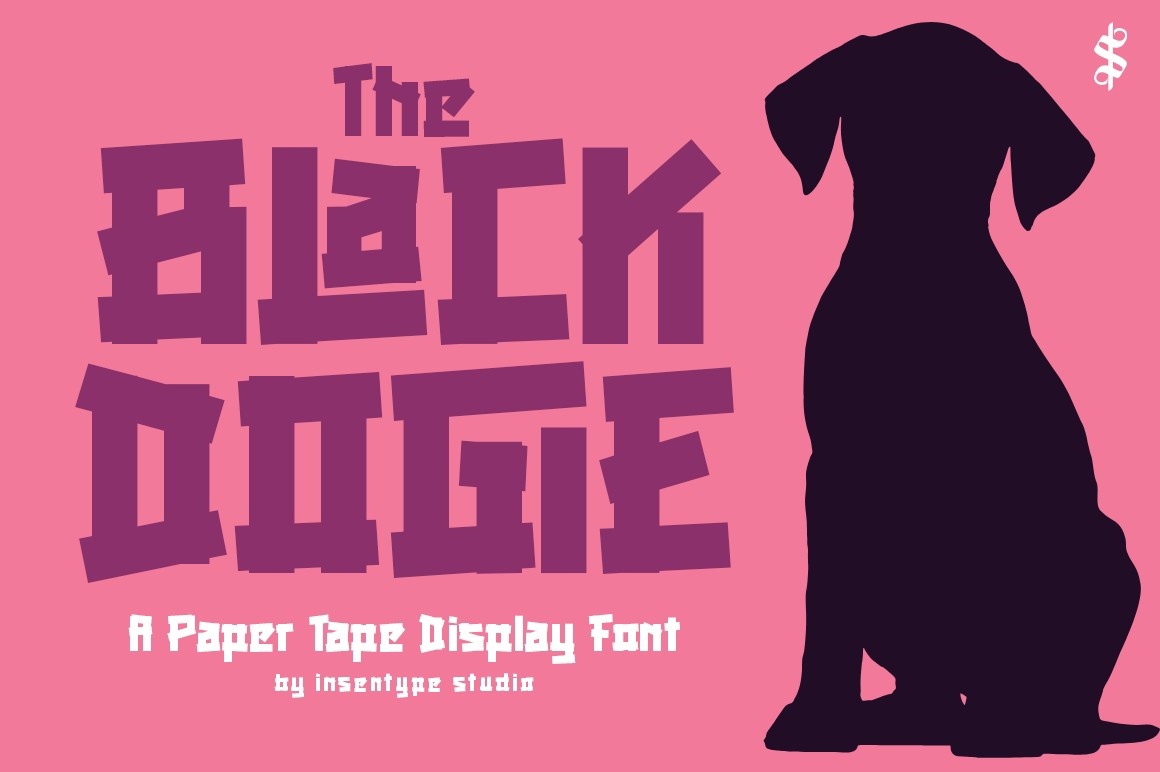 Шрифт Black Dogie