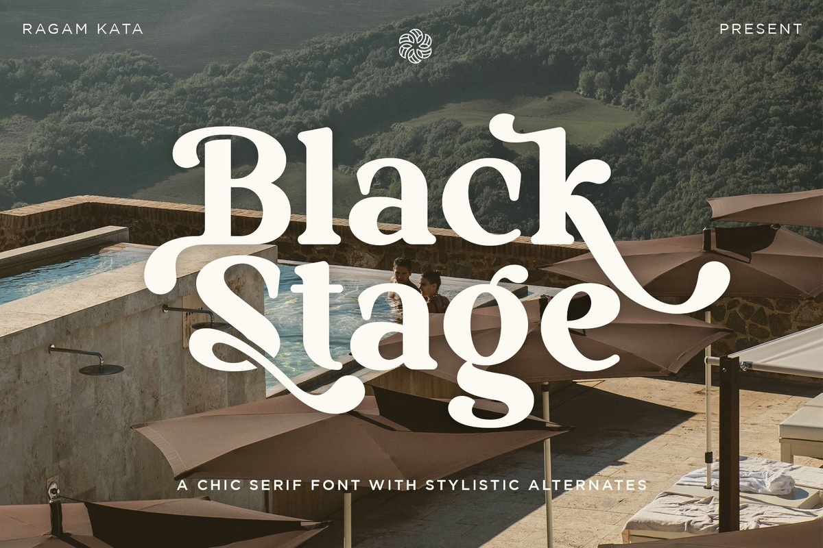 Шрифт Black Stage