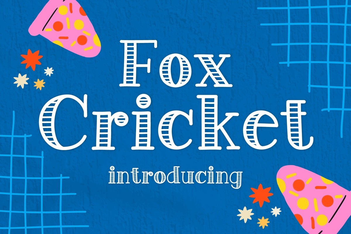 Шрифт Fox Cricket
