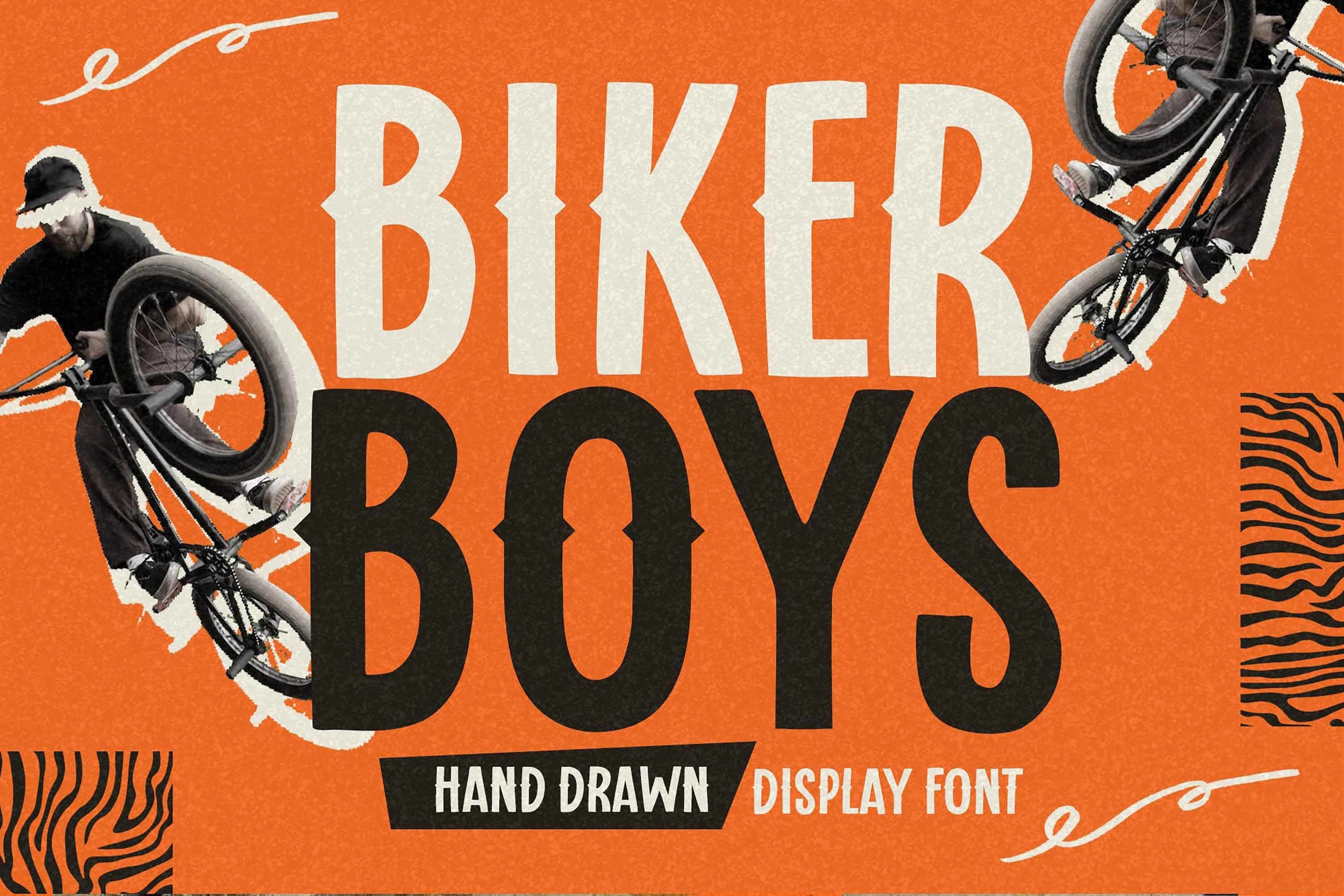 Шрифт Biker Boys