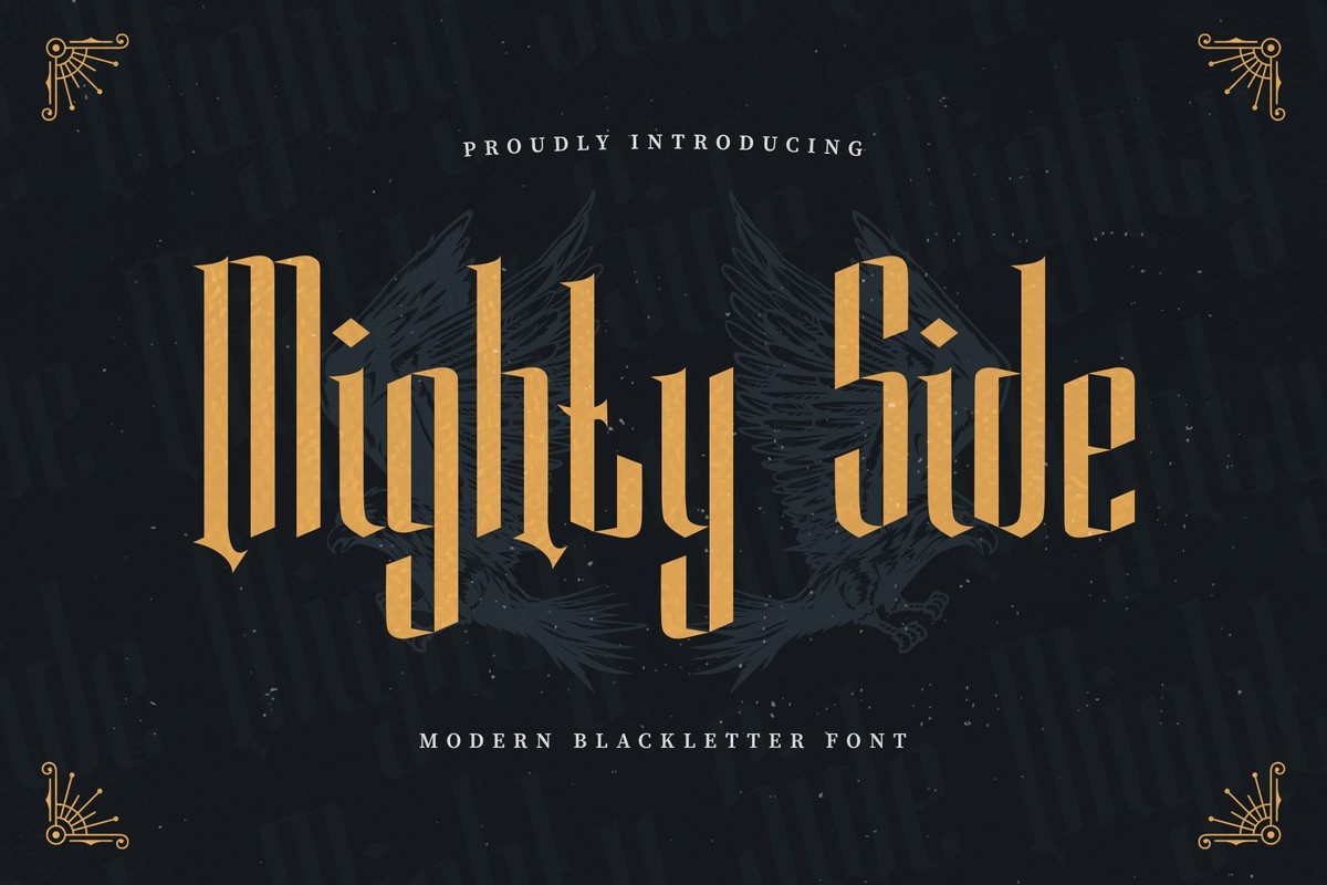 Шрифт Mighty Side