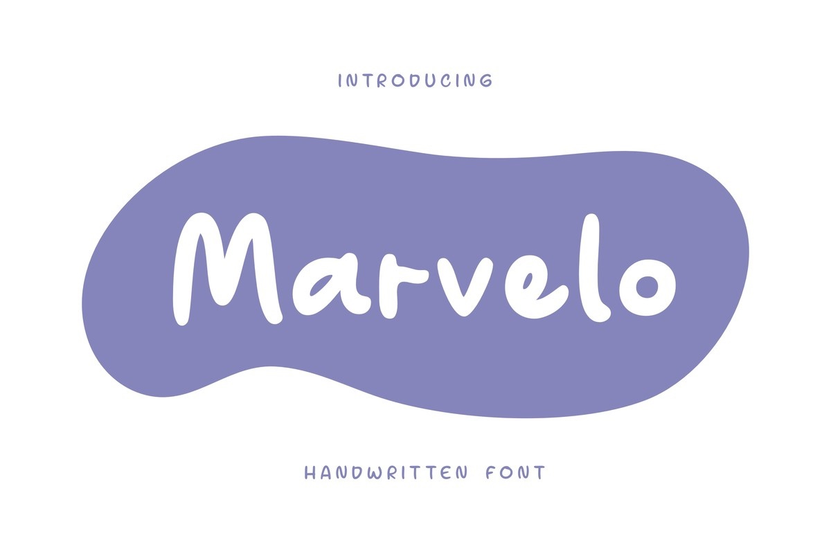 Шрифт Marvelo