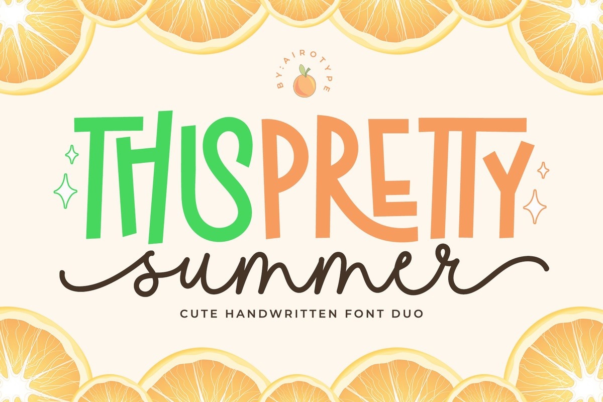 Шрифт Pretty Summer