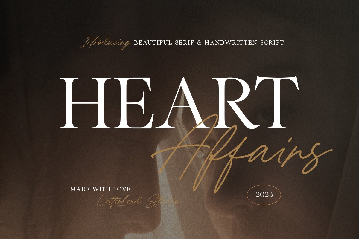 Шрифт Heart Affairs