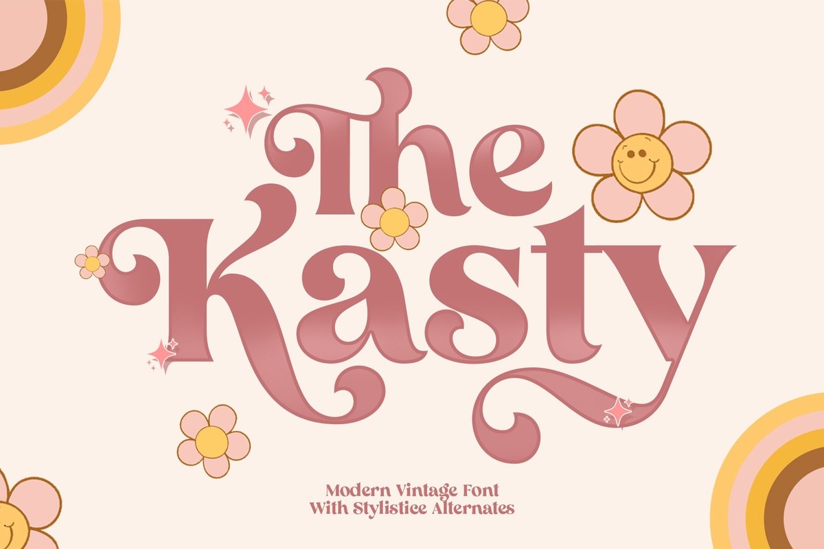 Шрифт The Kasty