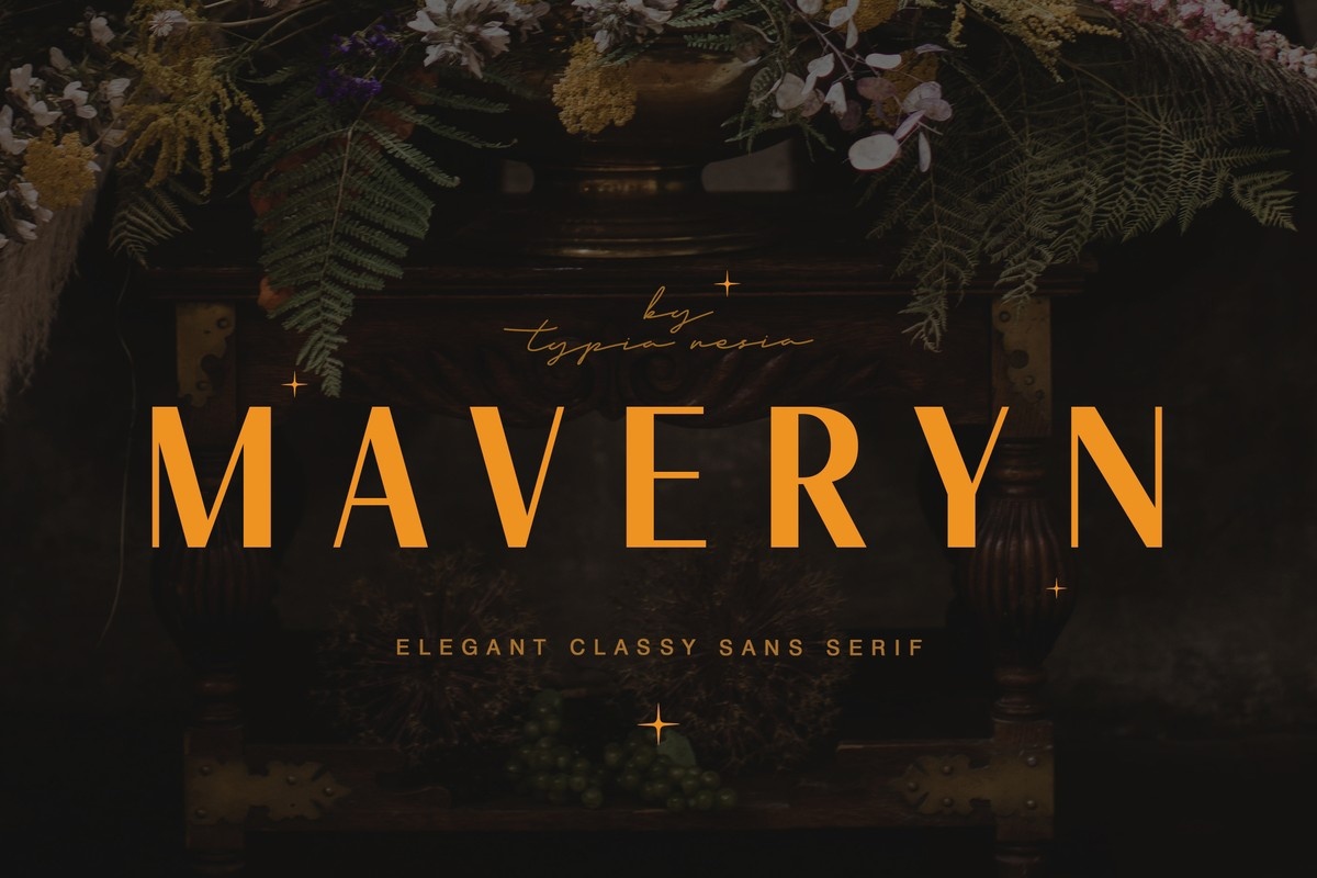 Шрифт Maveryn