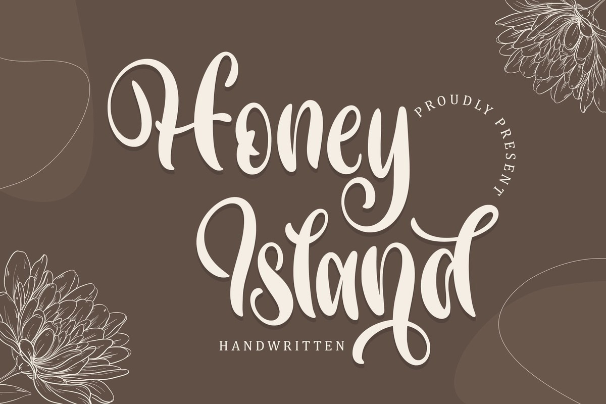 Шрифт Honey Island