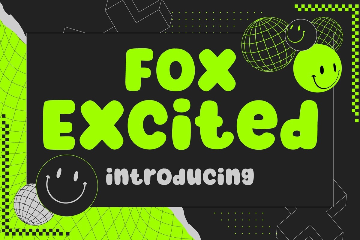 Шрифт Fox Excite
