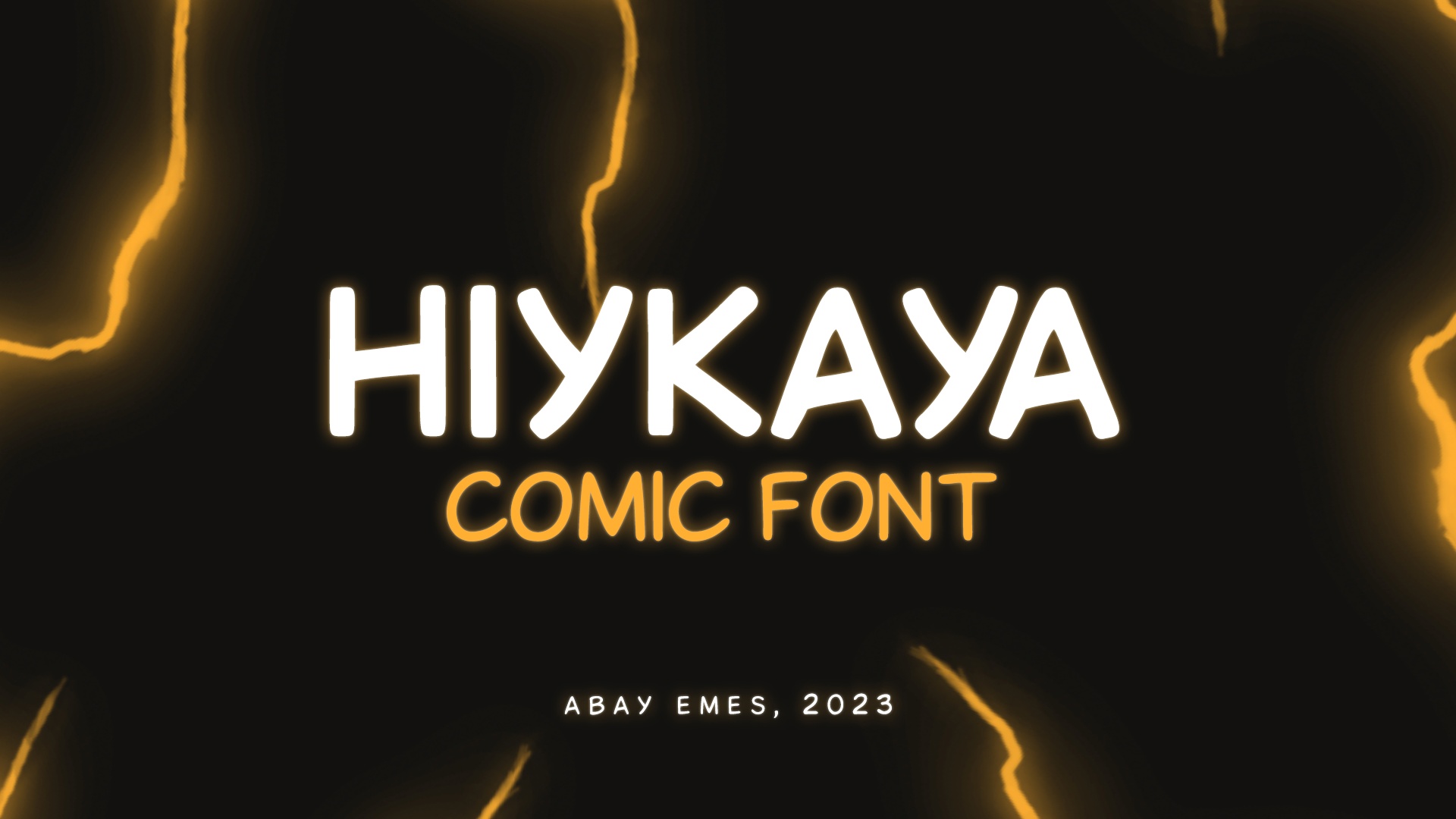 Шрифт Hiykaya