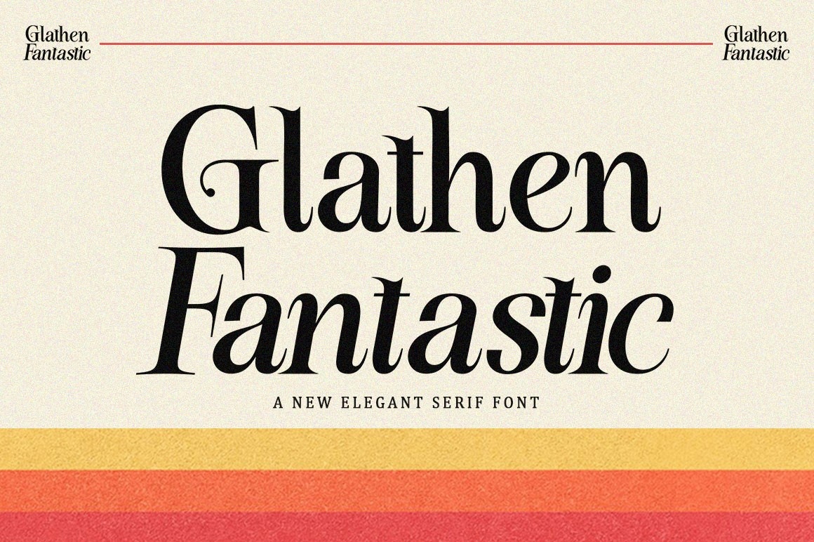 Шрифт Glathen Fantastic