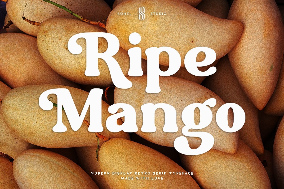 Шрифт Ripe Mango