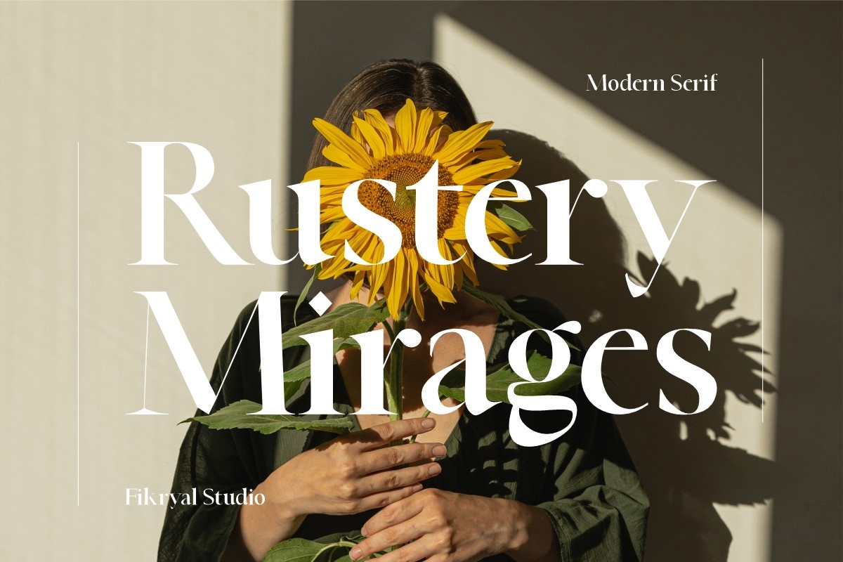 Шрифт Rustery Mirage