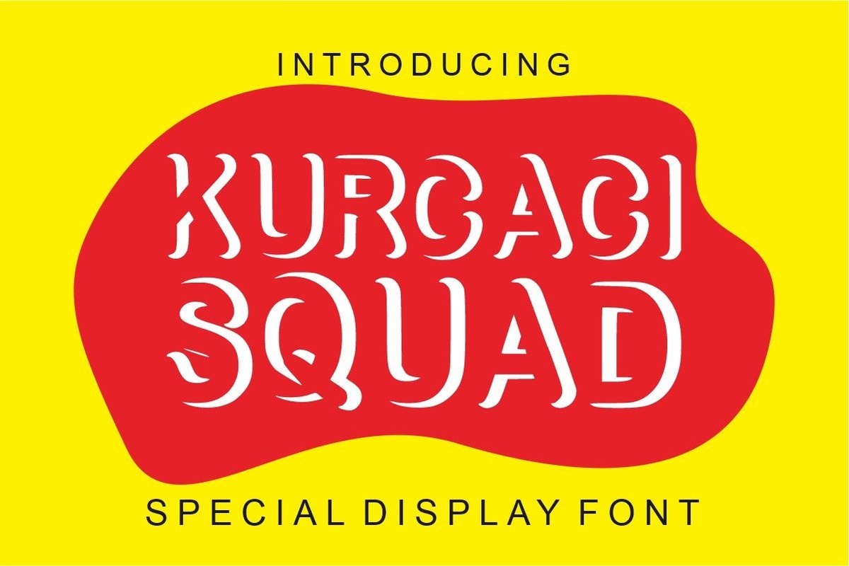 Шрифт Kurcaci Squad