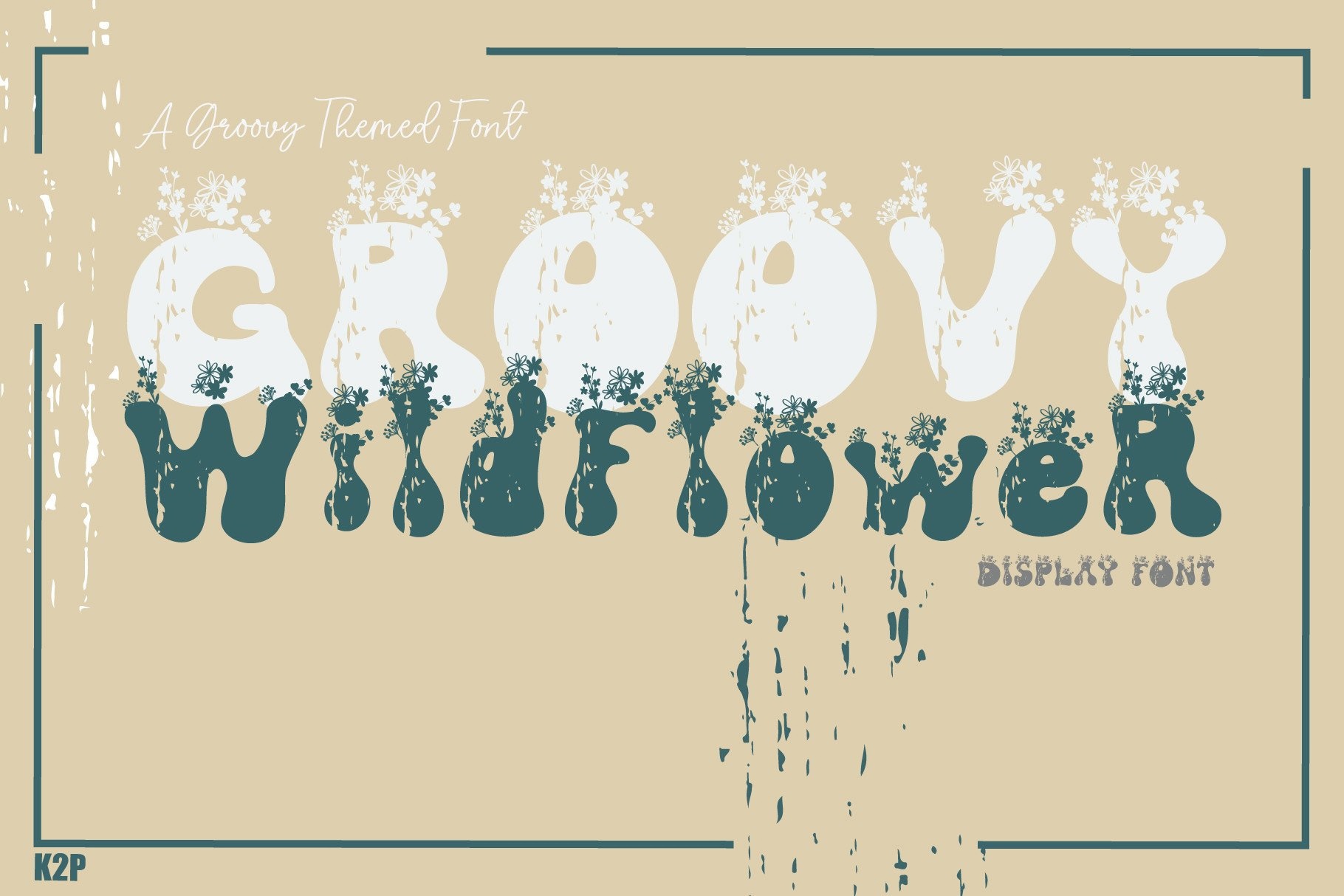 Шрифт Groovy Wildflower