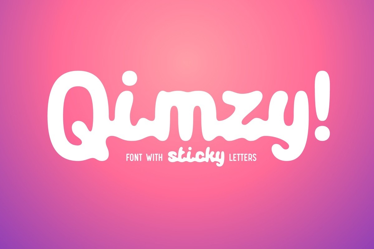 Шрифт Qimzy