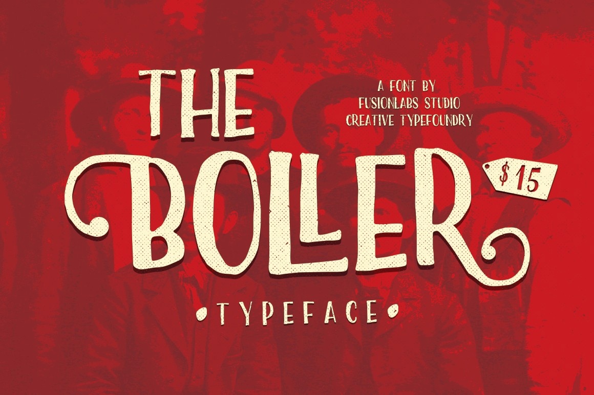 Шрифт Boller Typeface