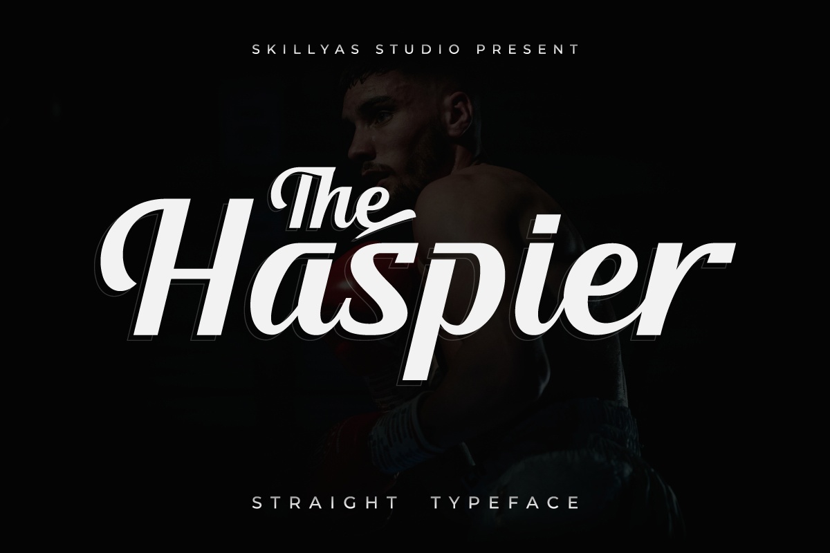 Шрифт The Haspier