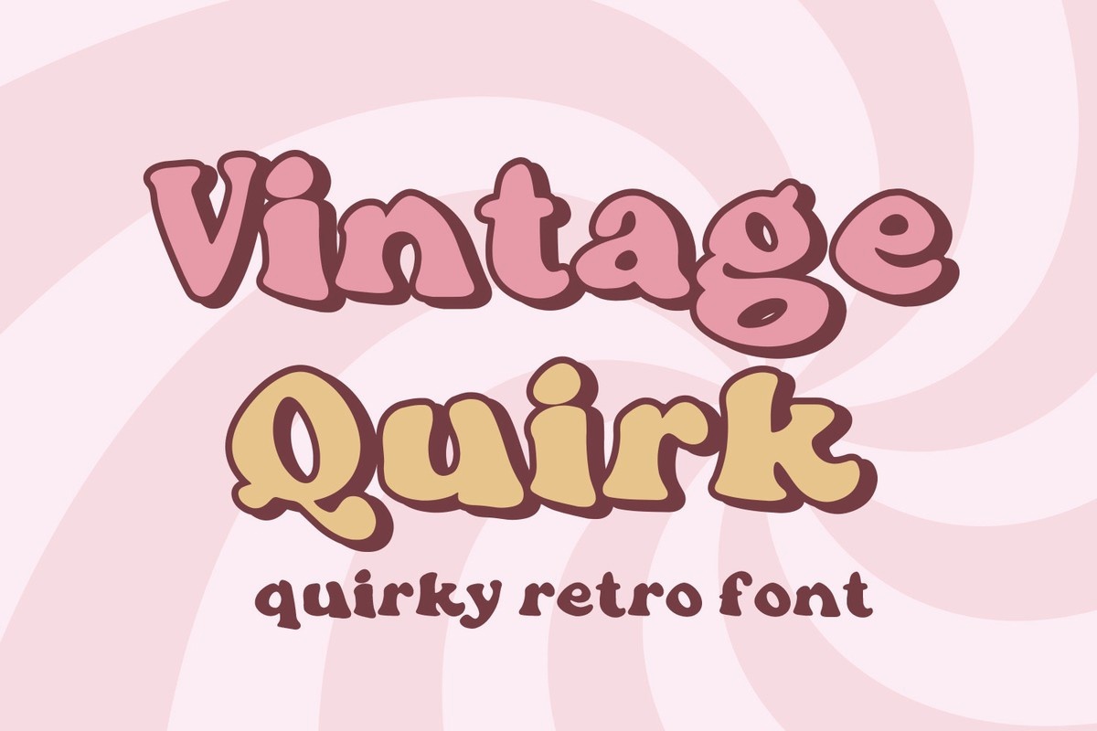 Шрифт Vintage Quirk