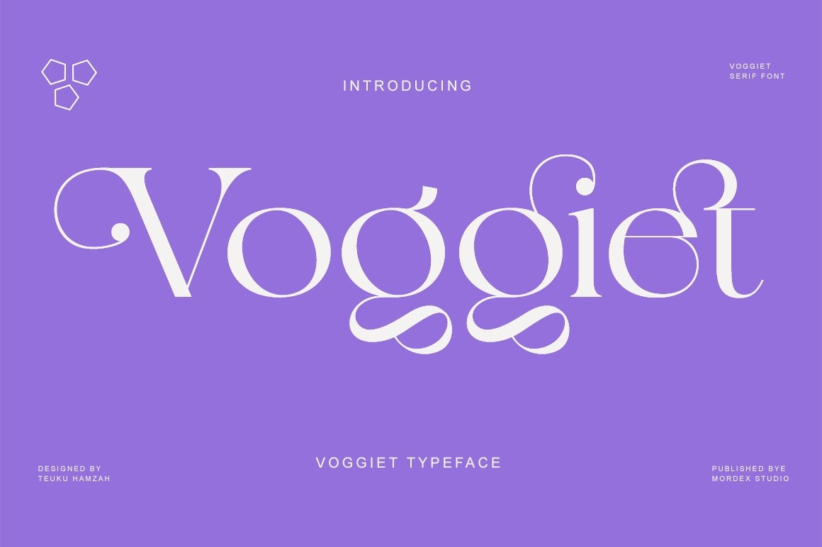 Шрифт Voggiet