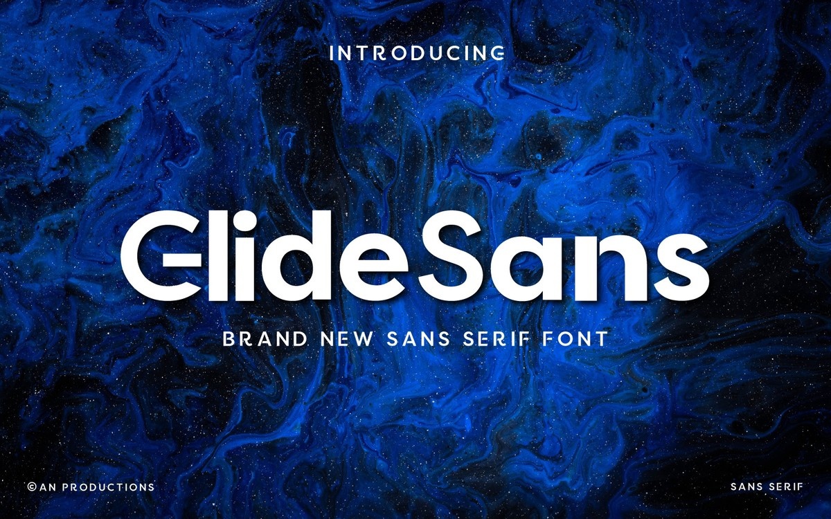 Шрифт Glide Sans