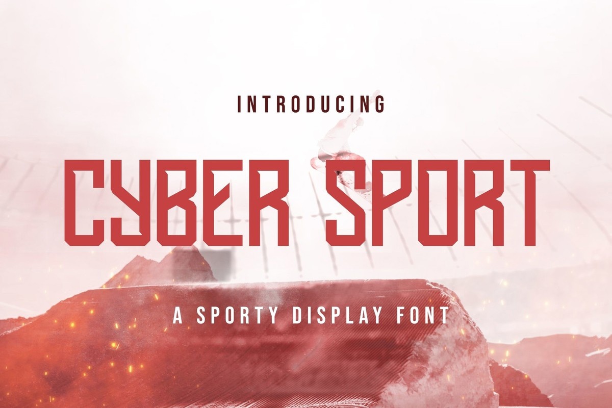Шрифт Cyber Sport