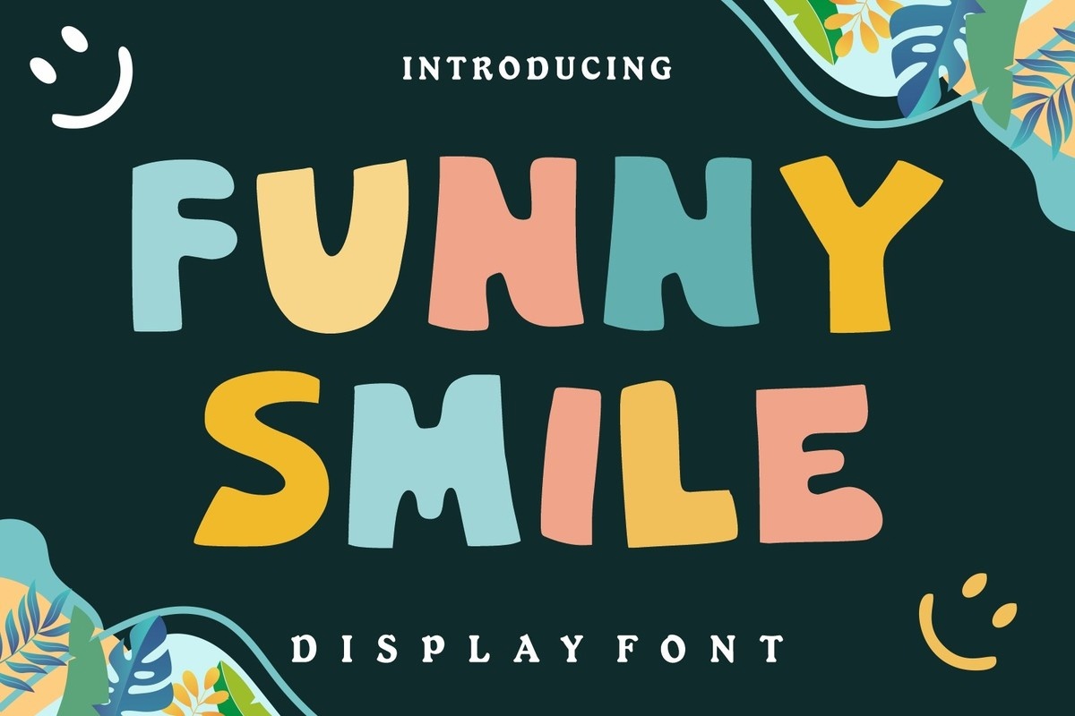 Шрифт Funny Smile