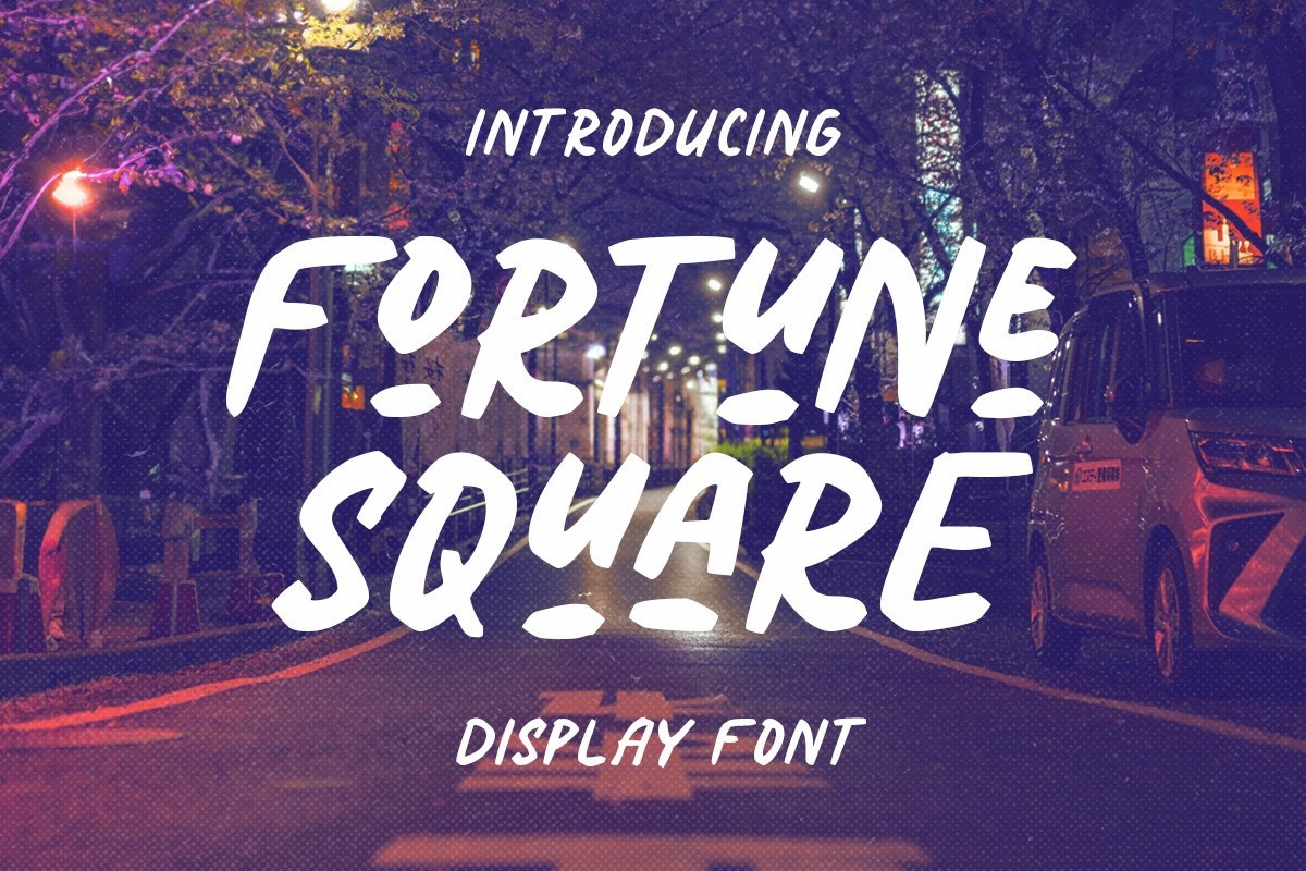 Шрифт Fortune Square