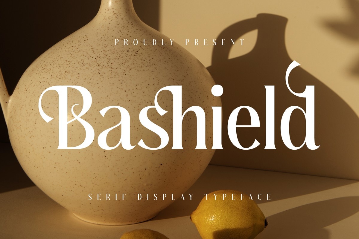 Шрифт Bashield