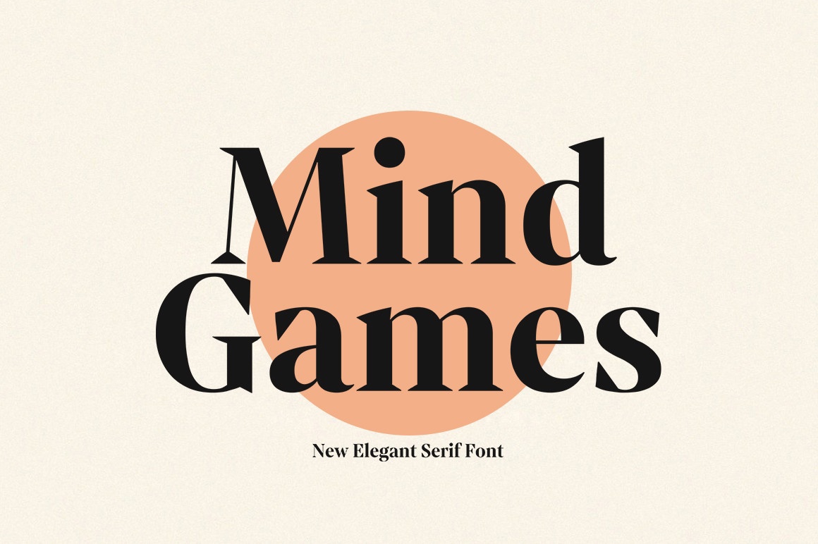 Шрифт Mind Games