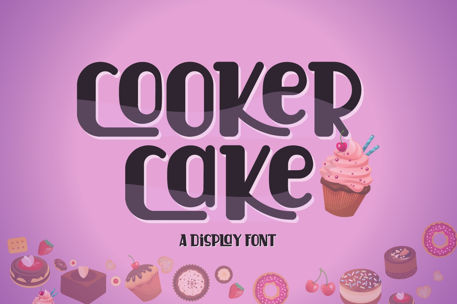 Шрифт Cooker Cake
