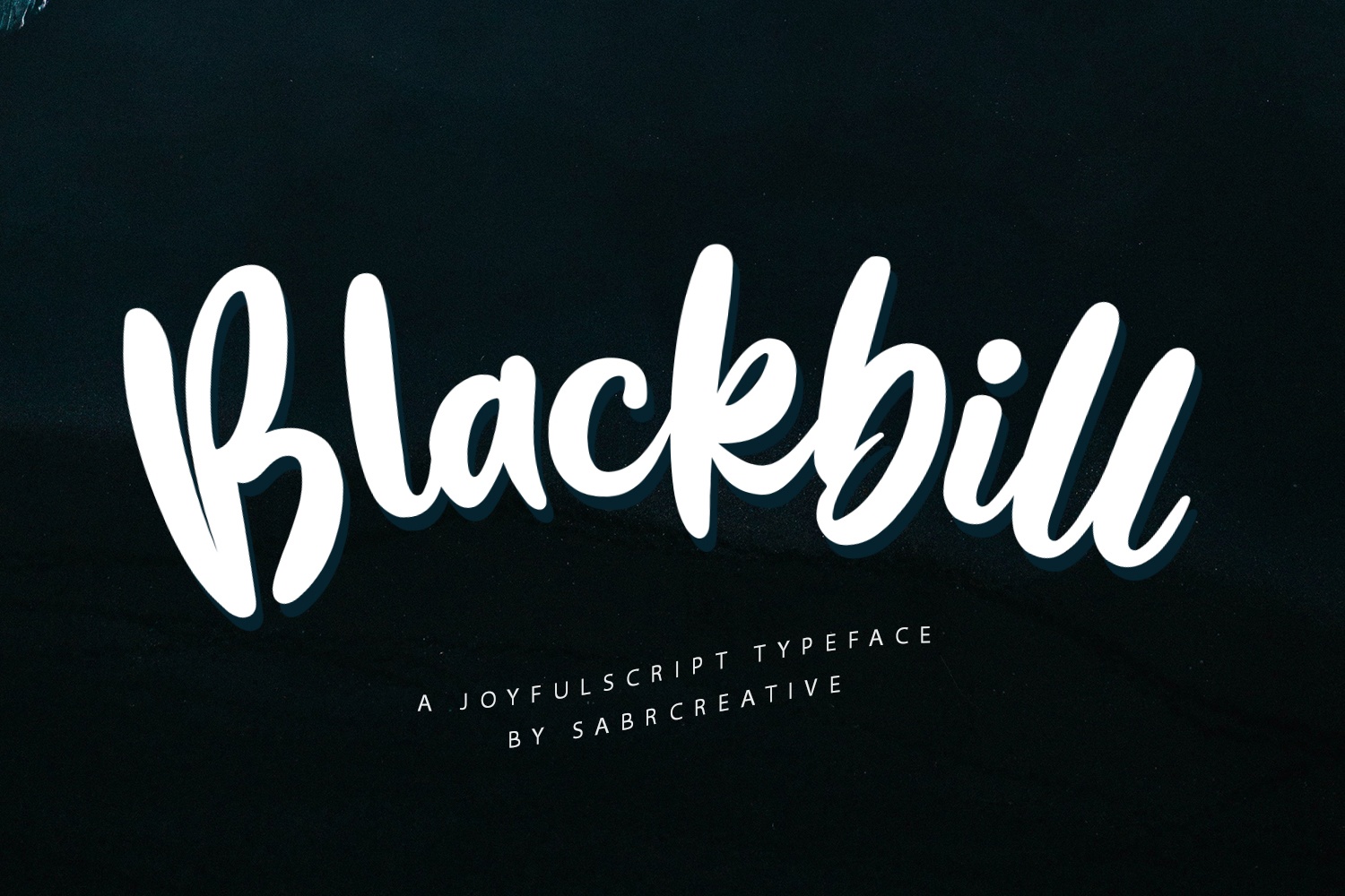 Шрифт Blackbill