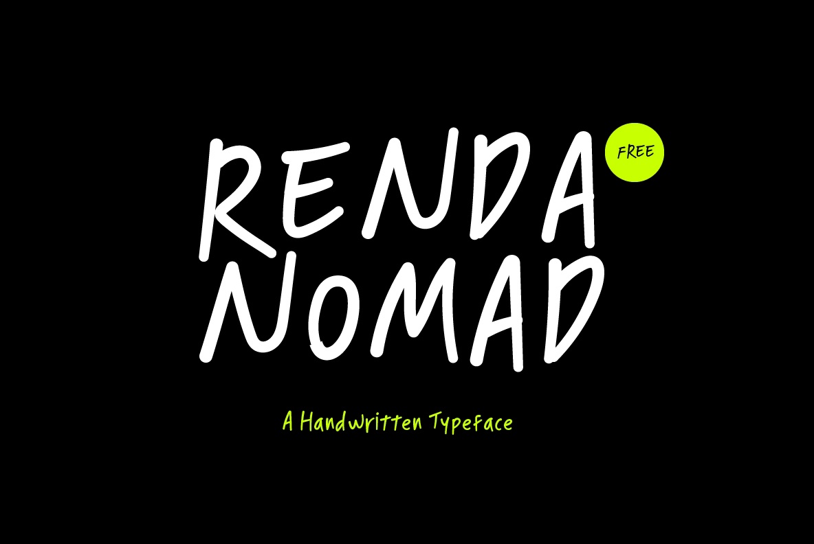 Шрифт Renda Nomad