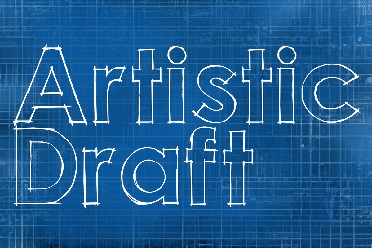 Шрифт Artistic Draft