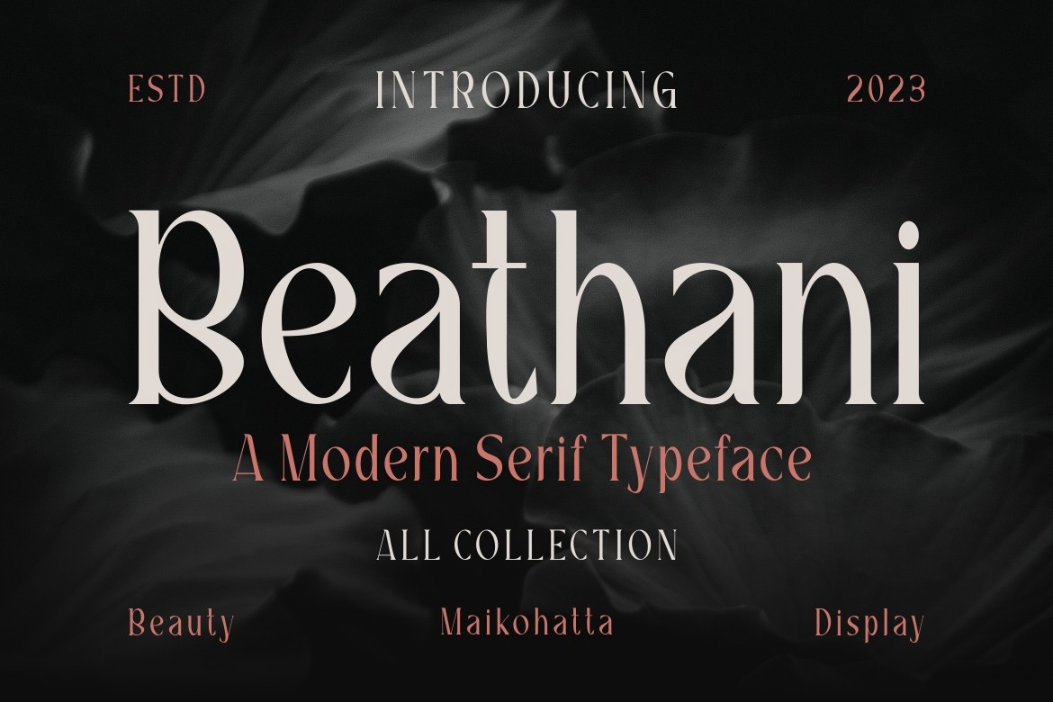 Шрифт Beathani